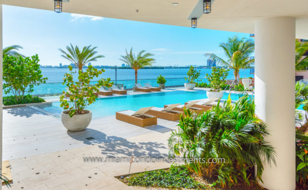 biscayne beach condos club pool lounge